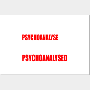 Don't Psychoanalyse Me. Posters and Art